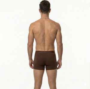 Boxershorts Herren | Aus gekämmter Baumwolle | 4 Pack Braun