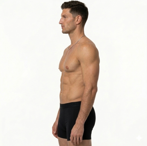 Boxershorts Herren | Aus gekämmter Baumwolle | 4 Pack Schwarz