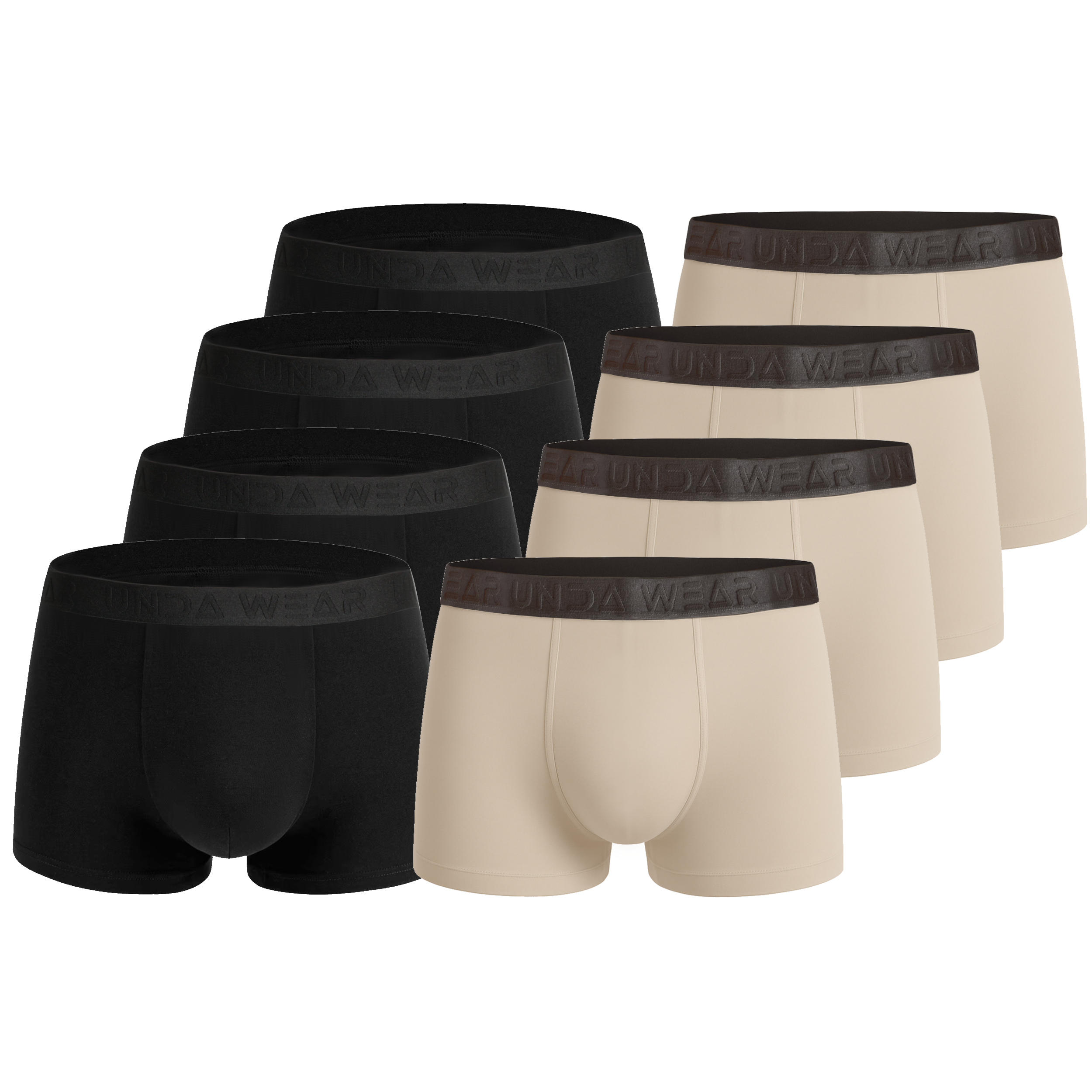 Baumwoll Boxershorts Herren | 8 Paar Baumwoll Unterhosen | Boxershorts aus Baumwolle Mix