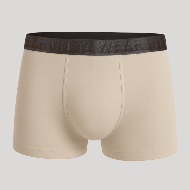 Baumwoll Boxershorts Herren | 4 Paar Baumwoll Boxershorts Herren | 8 Paar Baumwoll Unterhosen | Boxershorts aus Baumwolle Mix | Boxershorts aus Baumwolle Beige